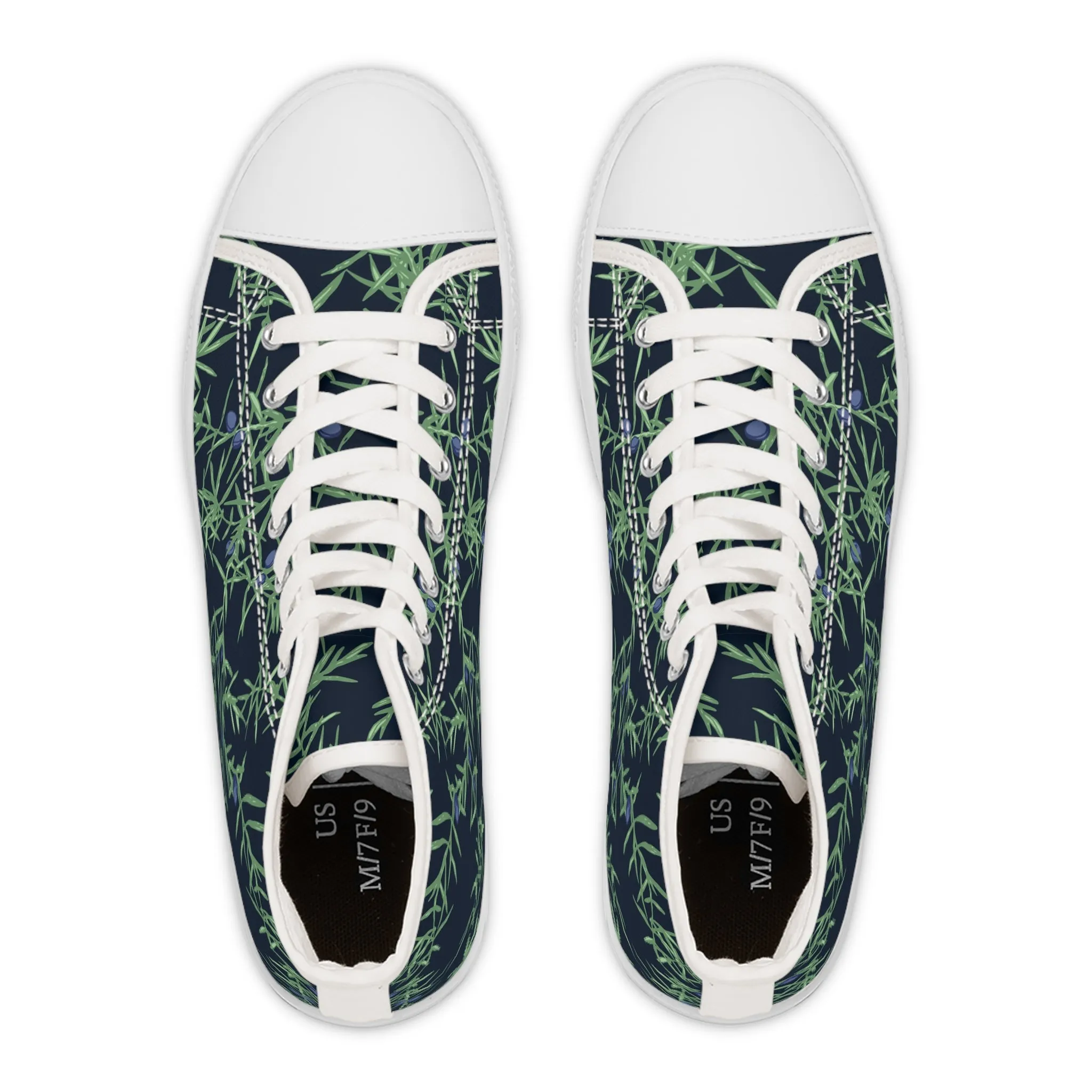 Juniper Branches Women's High Top Sneakers