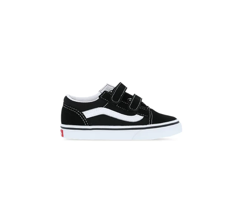 Kids Vans Old Skool V (Black/White)