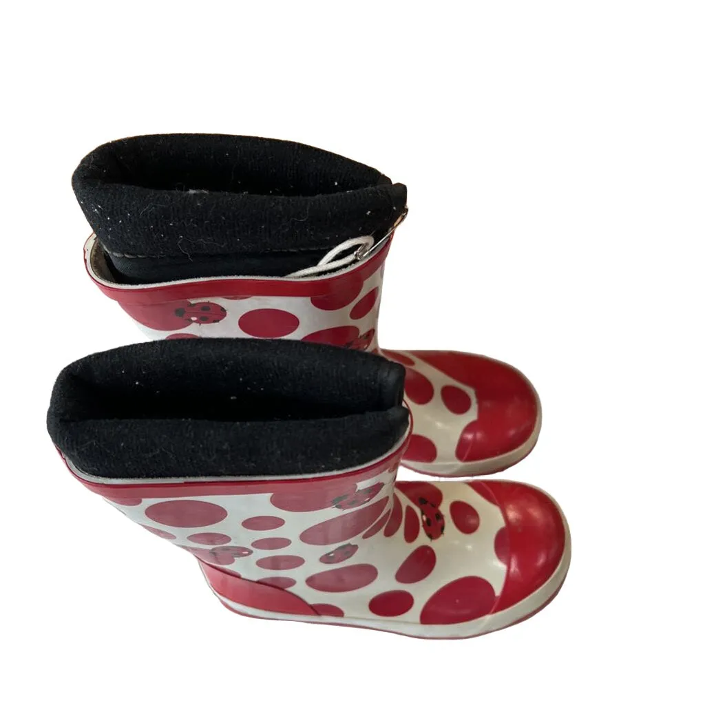 Ladybug Rain Boots