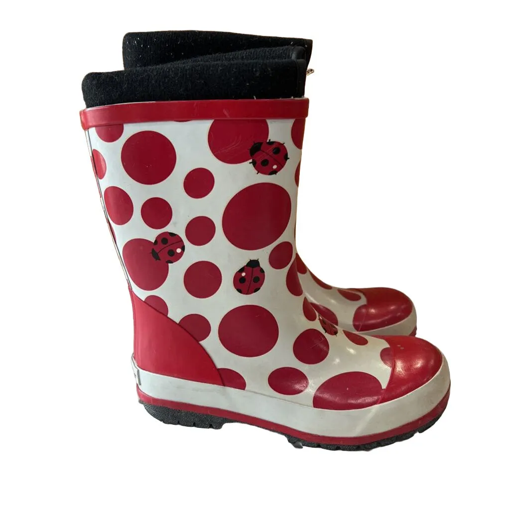 Ladybug Rain Boots