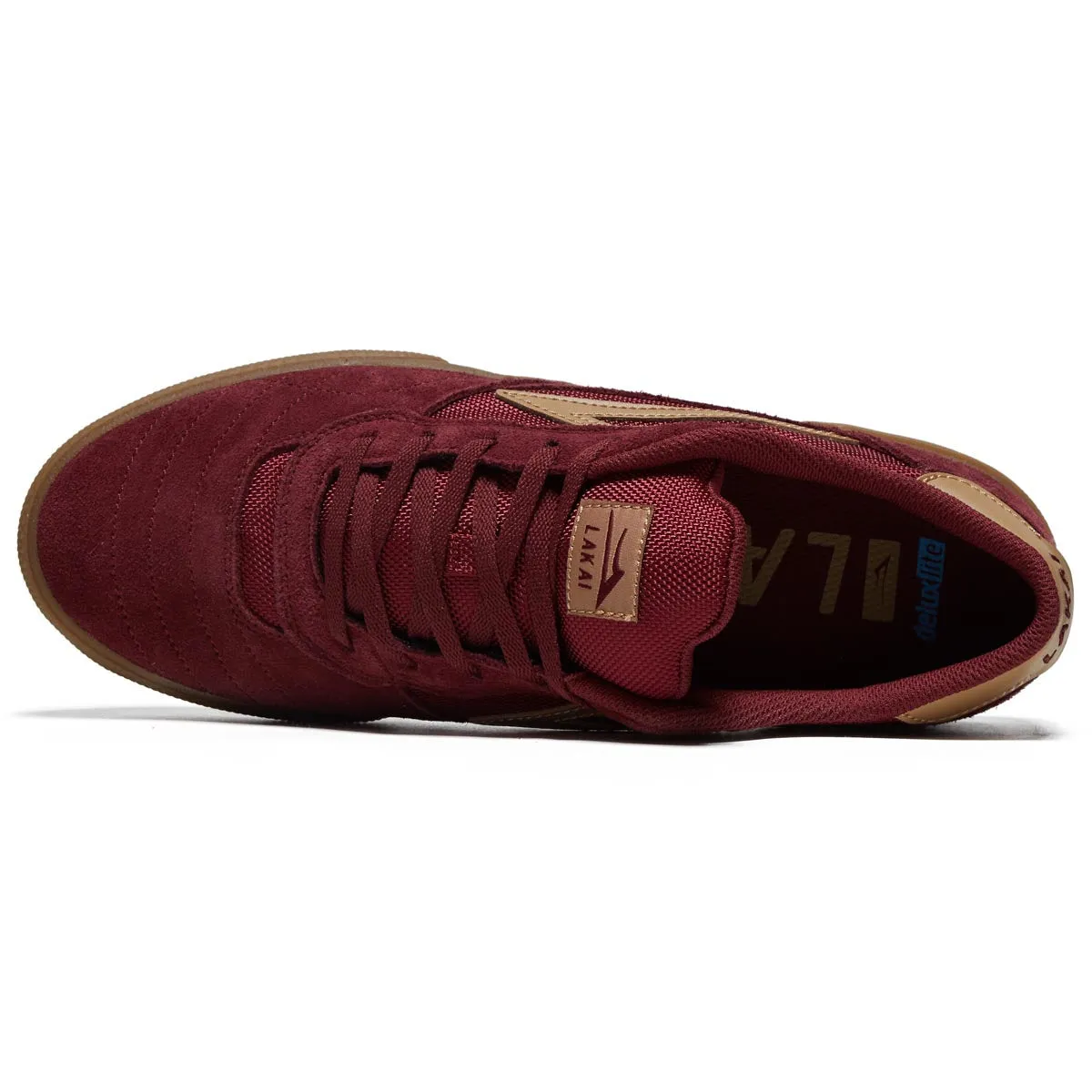 Lakai Cambridge Shoes - Burgundy Red Suede