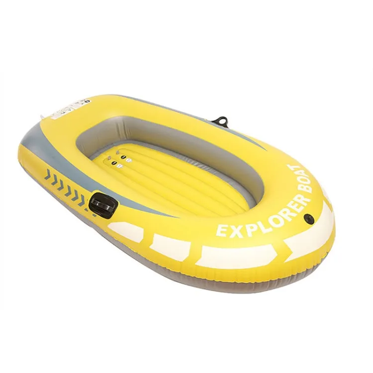 LS-801 Small PVC Water Casual Inflatable Boat, Style: Single People Use Hand Pump Paddle