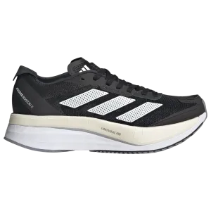 Men's Adidas Adizero Boston 10, Black/Ftwr White/Grey Five, 8.5 2E Wide