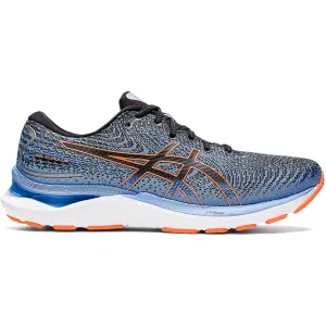 Men's Asics GEL-Cumulus 24, Black/Shocking Orange, 8.5 2E Wide