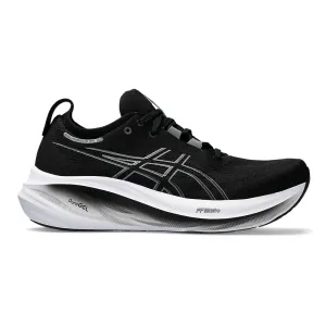 Men's Asics GEL-Nimbus 26, Black/Graphite Grey, 9.5 4E Extra Wide