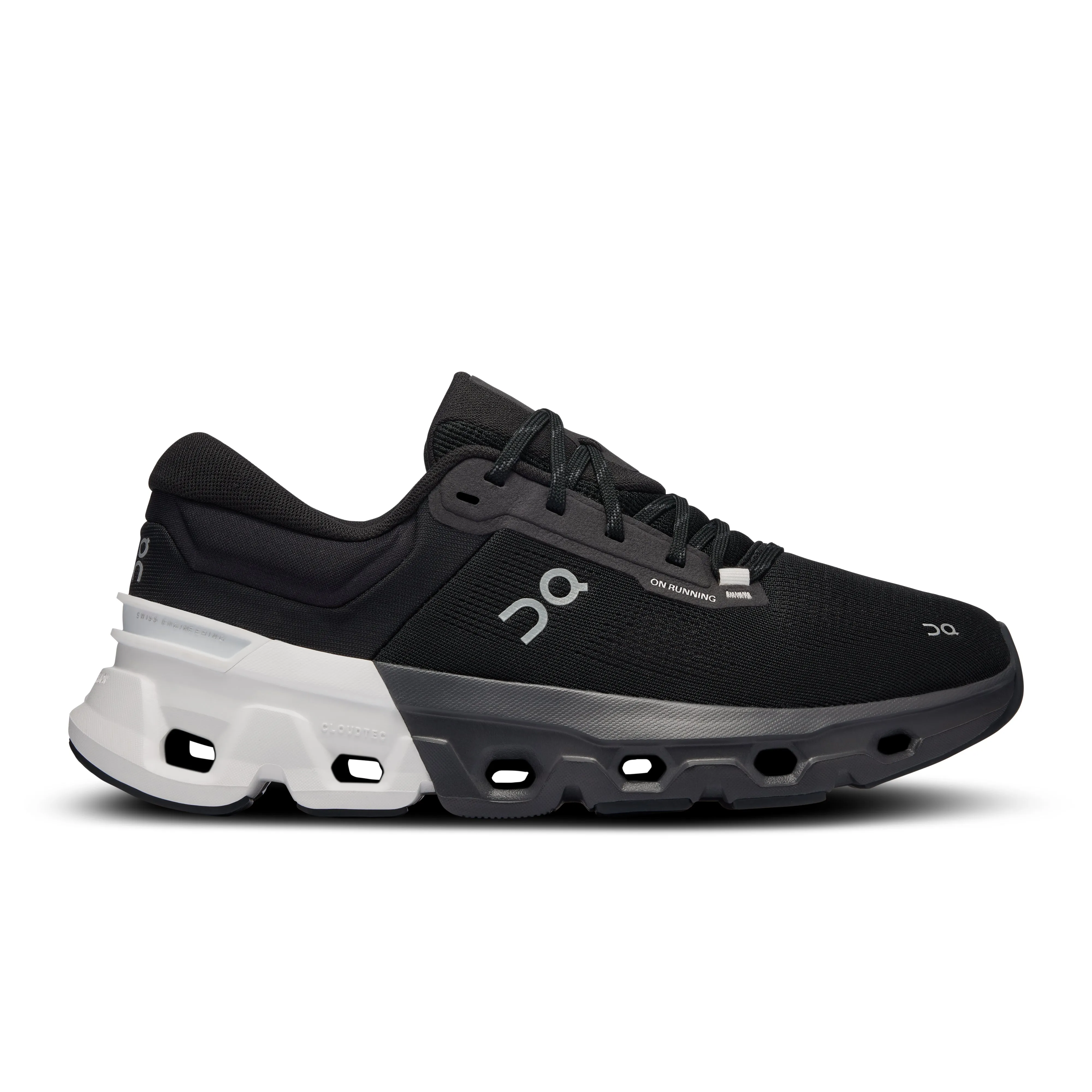 Men's On Cloudflyer 5 Running Shoe in Black | White