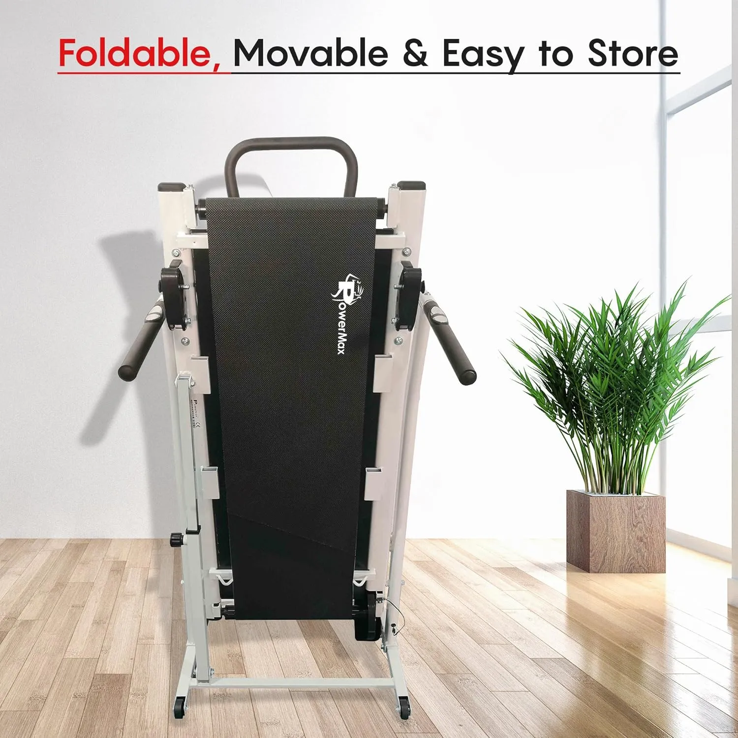 MFT-210 Non-Electric 2 in 1 Manual Treadmill for Home Use with Twister | 3-Level Incline | Vertical Foldable | 110kg Max User Weight | DIY (DO IT Yourself)