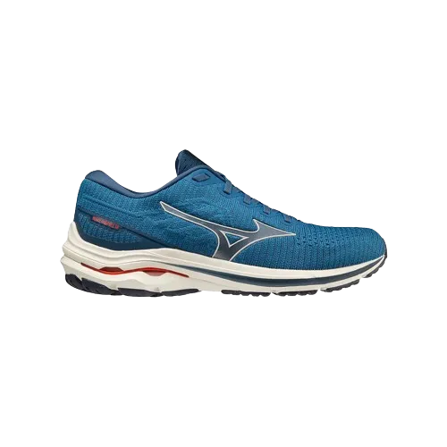 Mizuno Wave Inspire 18 WAVEKNIT - Mens - Faience/Snow White/Grenadine