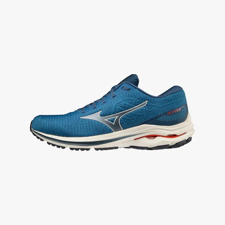 Mizuno Wave Inspire 18 WAVEKNIT - Mens - Faience/Snow White/Grenadine