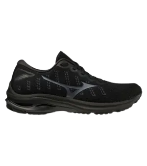 Mizuno Wave Rider 25 Waveknit - Mens - Black/Ebony