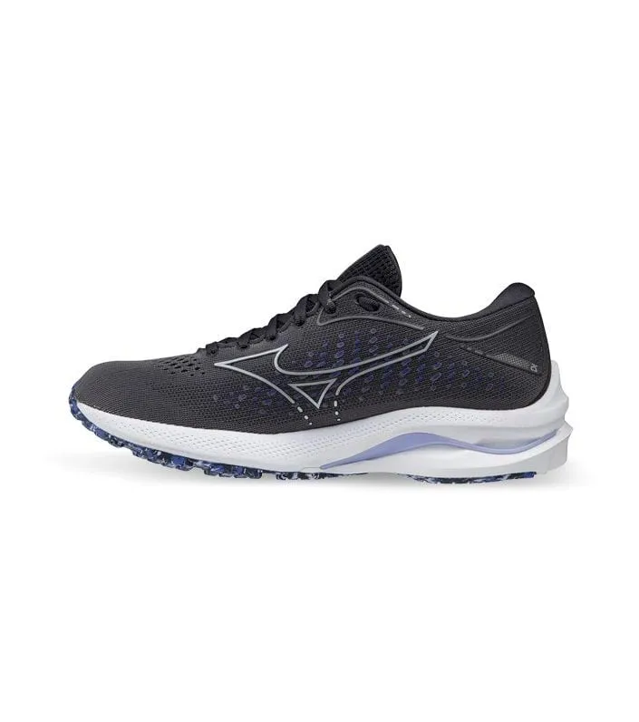 Mizuno Wave Rider 25 - Womens - Pearl/Violet/Grey