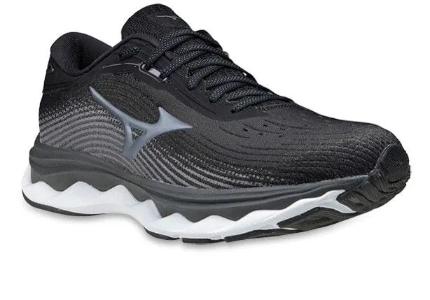 MIZUNO WAVE SKY 5 - WOMENS - BLACK/GRAY/QUIET SHADE