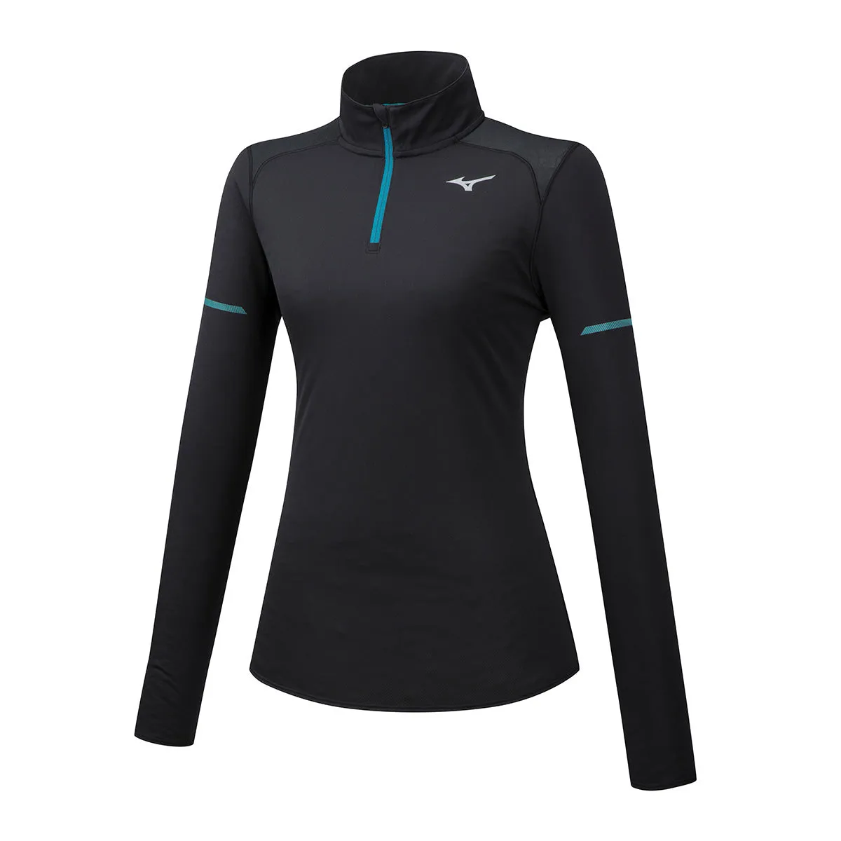 Mizuno Womens Alpha Long Sleeve Half Zip