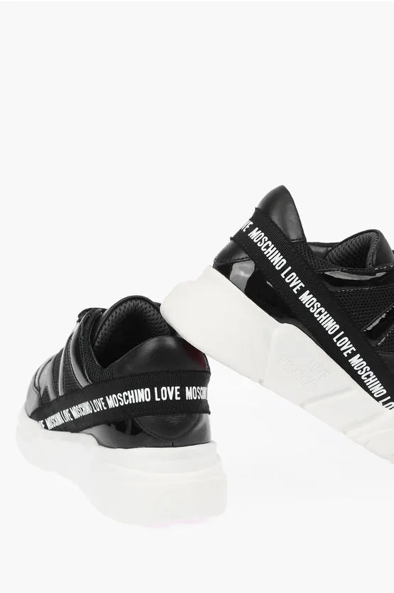 Moschino LOVE Leather Sneakers RUNNING