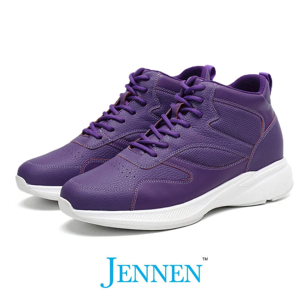 Mr. Pippen 8cm | 3.2 inches Vibrant Purple Sneakers with Hidden Height Boost