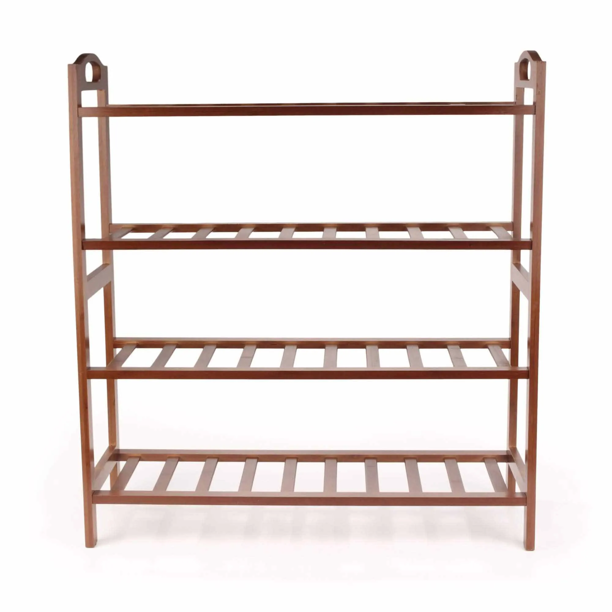 Multi-Tier Bamboo Shoe Rack