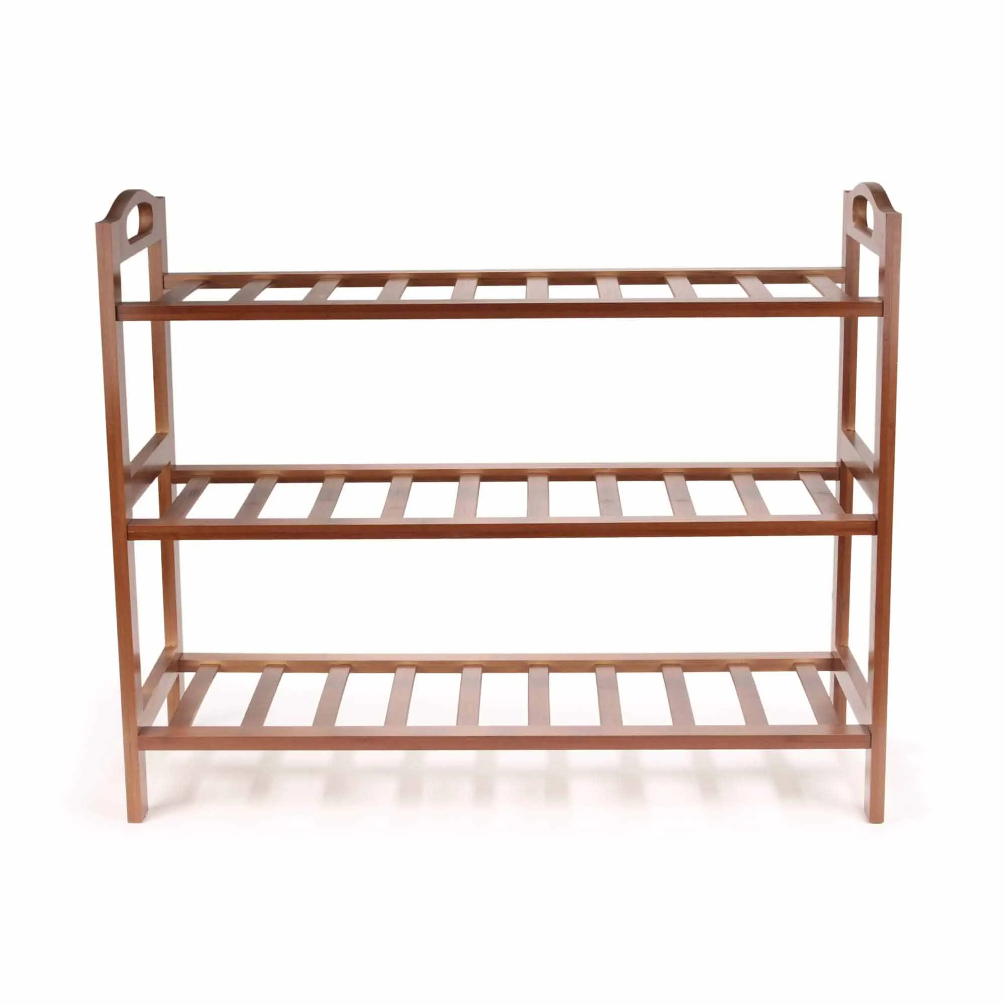 Multi-Tier Bamboo Shoe Rack