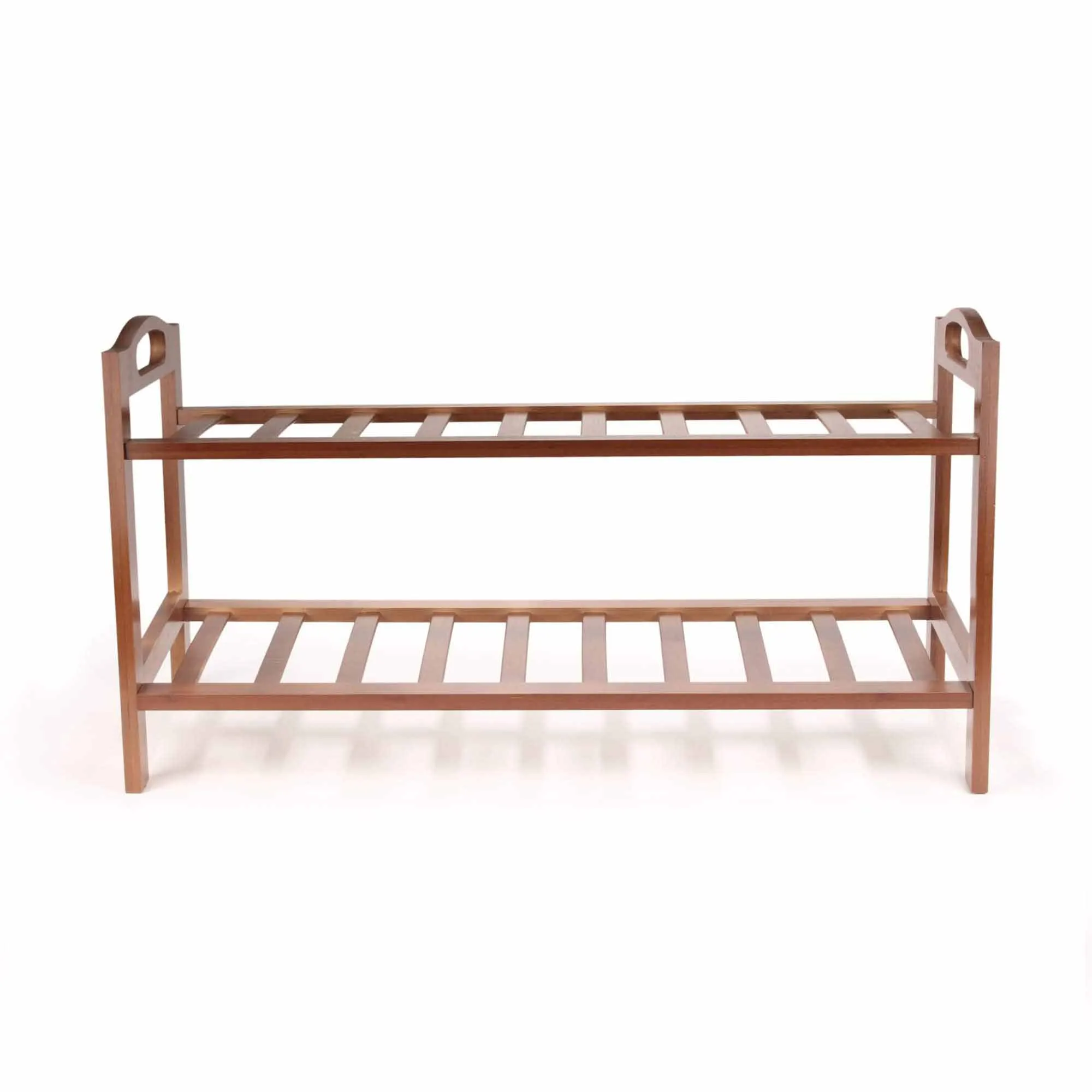 Multi-Tier Bamboo Shoe Rack