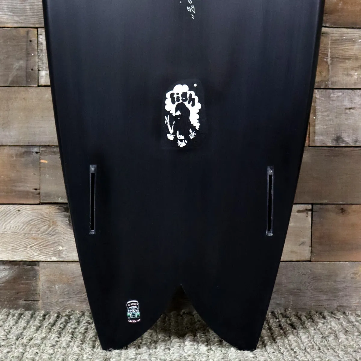 Murdey Fish 6'4 x 21 ¾ x 2 ⅝ Surfboard - Black Tint