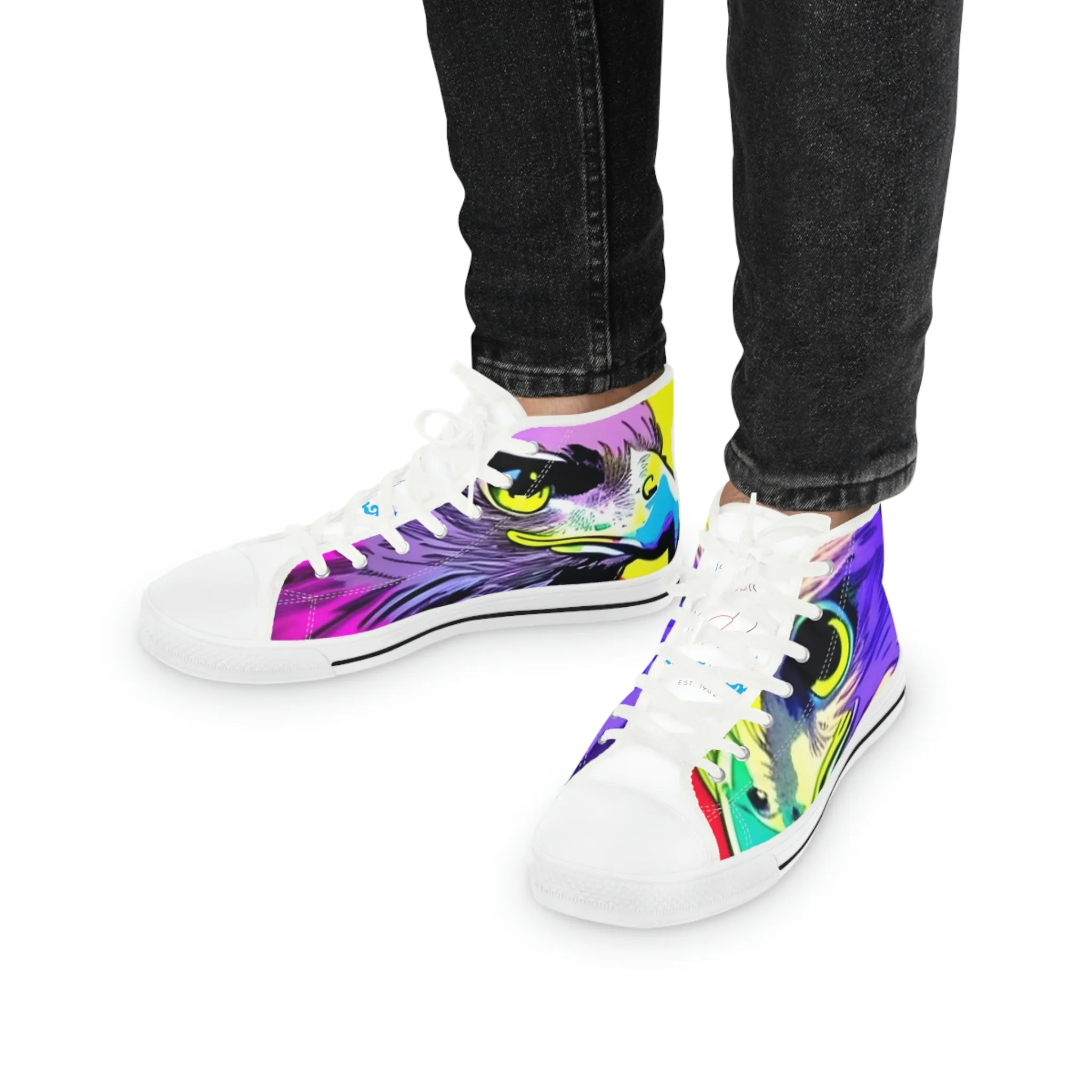 MyDreamMyTee Men's High Top Sneakers