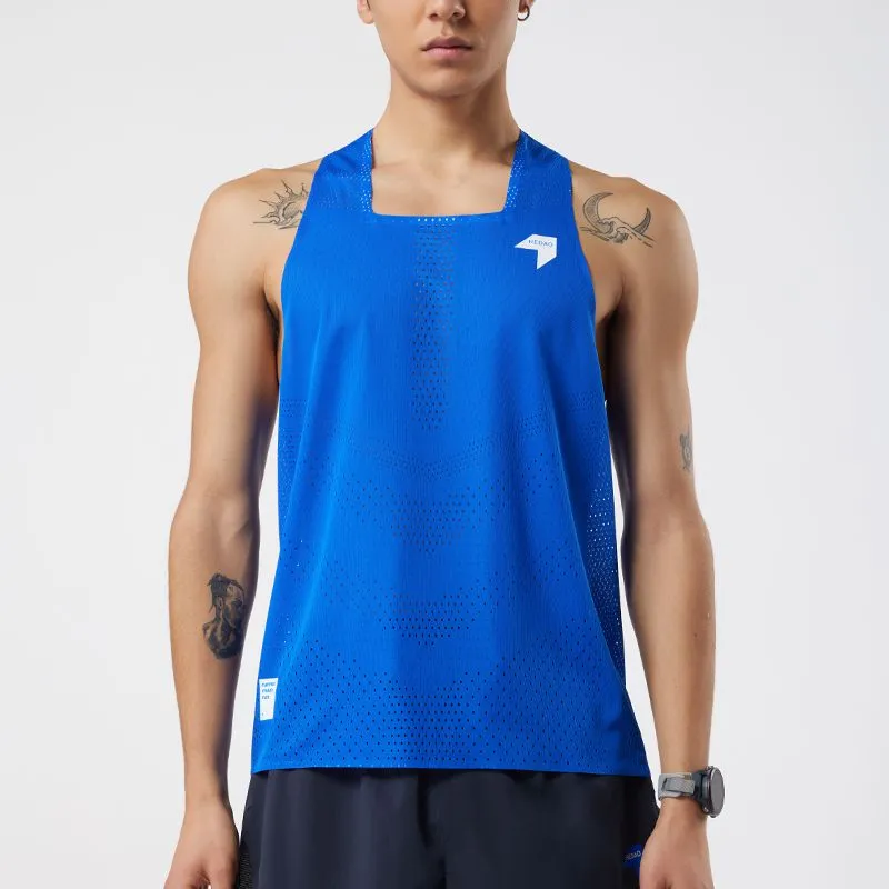 Nedao Men's QiFlow Racing Singlet - ONE CUT