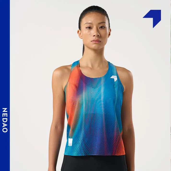 Nedao Women's QiFlow Racing Singlet - One Cut (Special Print Edition)