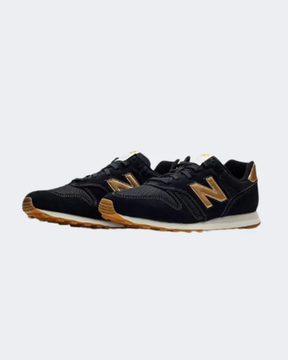 New Balance Classic Women Lifestyle Shoes Black/Gold