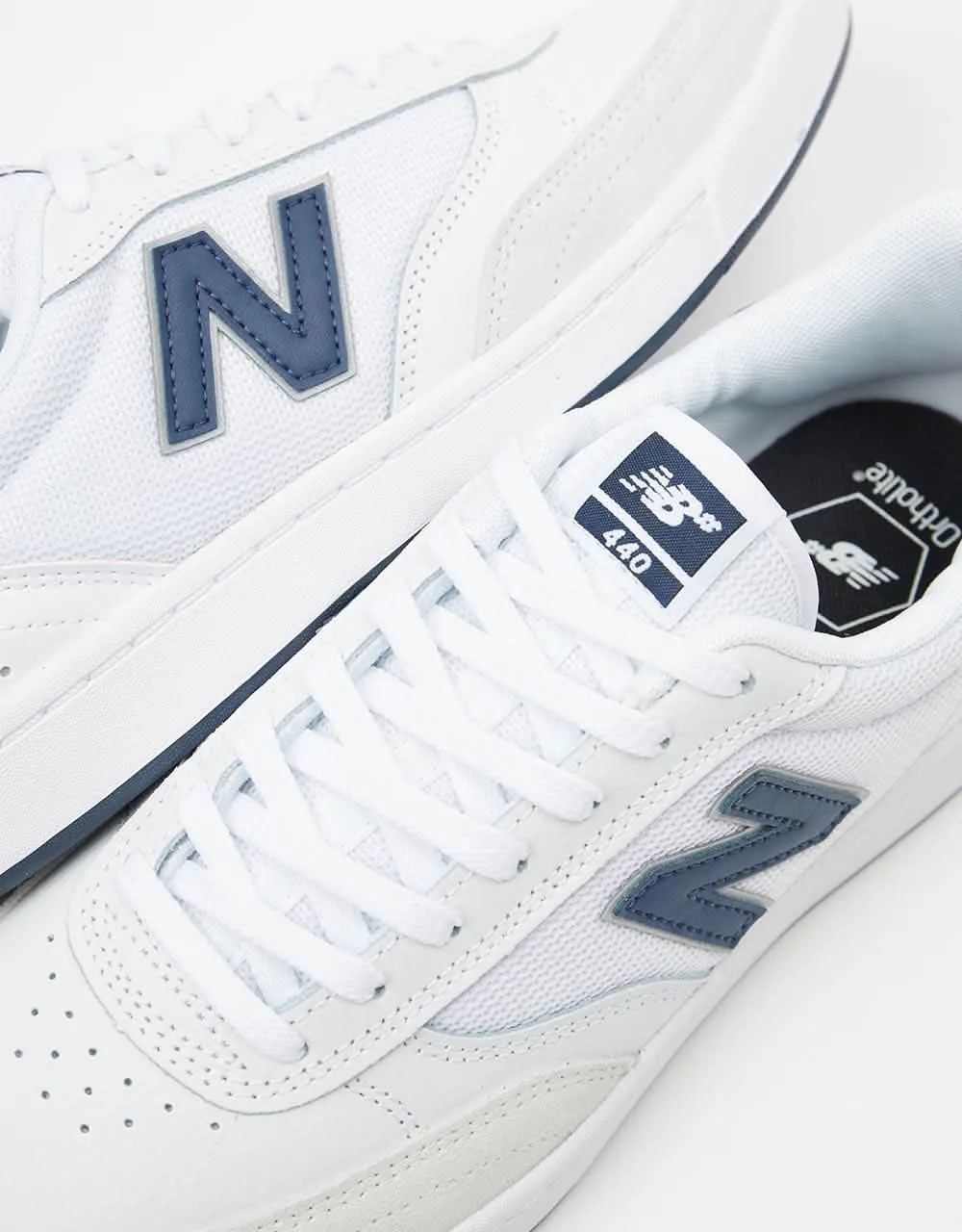 New Balance Numeric 440 Skate Shoes - White/Navy