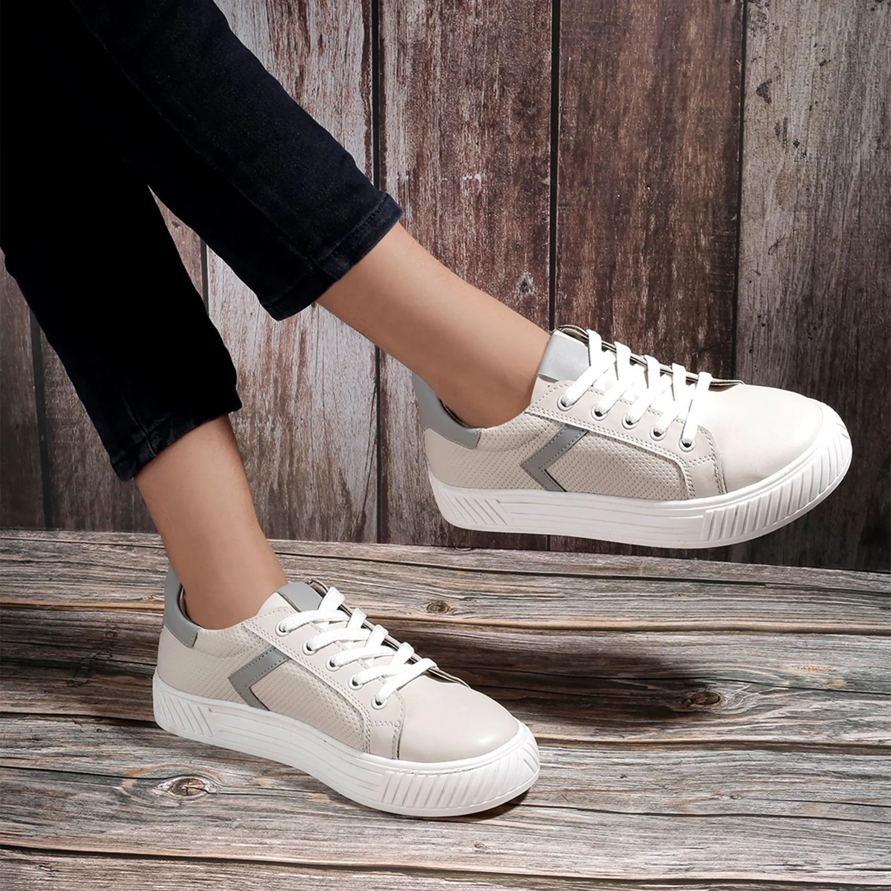 New Ladies Stylish Casual Sneakers Shoes