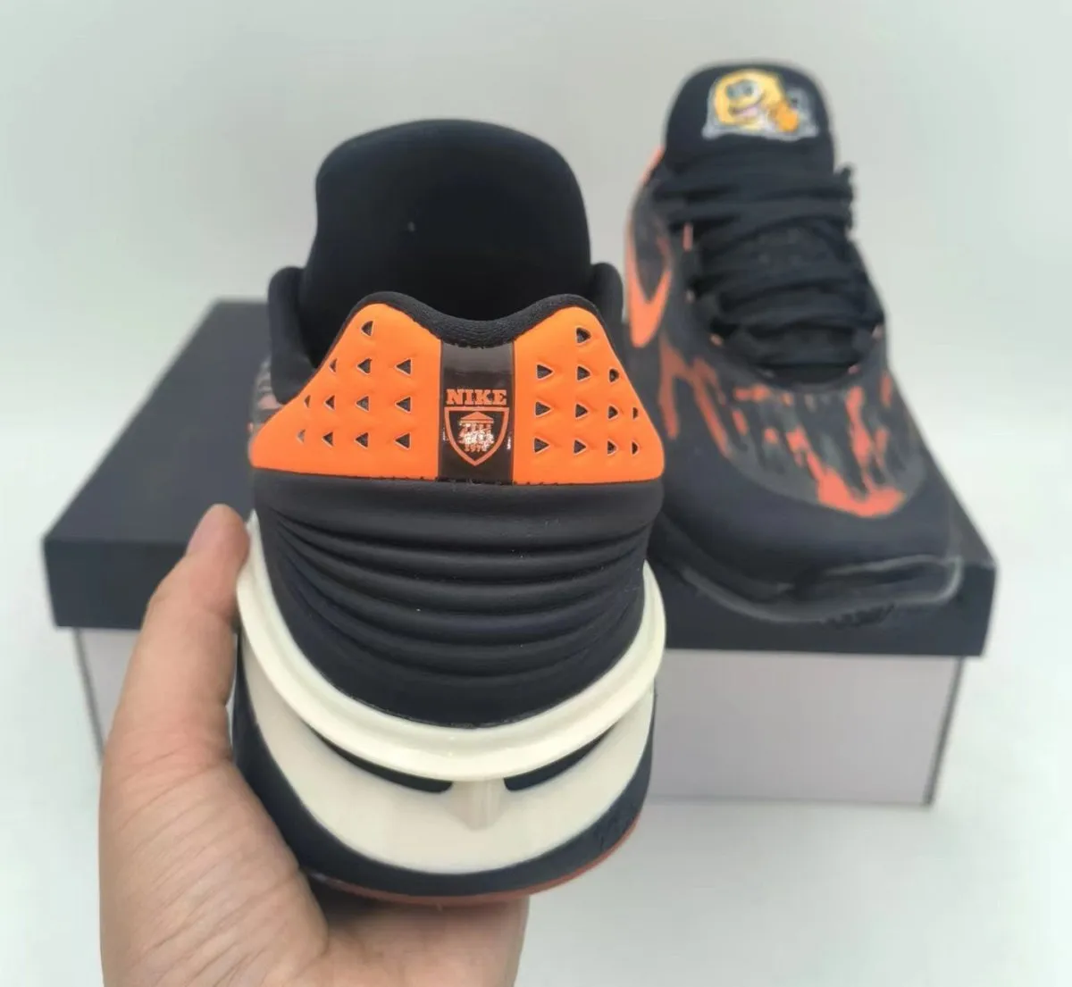 NIKE AIR ZOOM G.T. CUT 2 x BLACK PHANTOM ORANGE