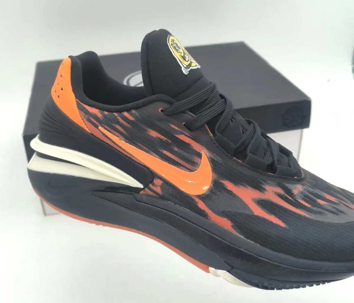 NIKE AIR ZOOM G.T. CUT 2 x BLACK PHANTOM ORANGE