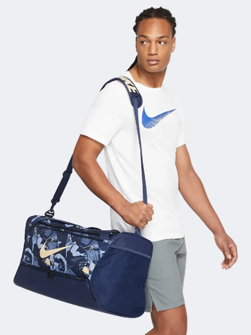 Nike Brasilia Medium Unisex Training Bag Midnight Navy