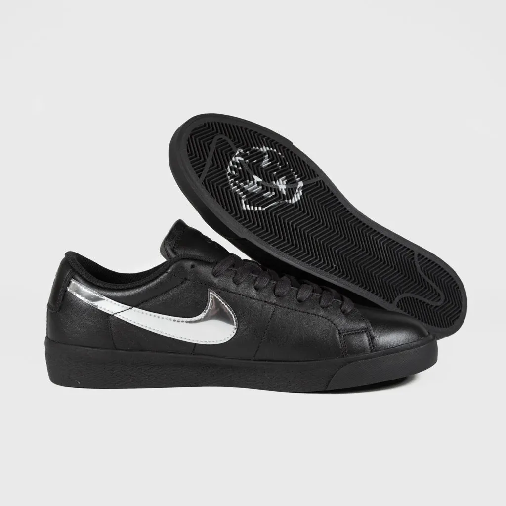 Nike SB - 'Dancer' Blazer Low Shoes - Black / Metallic Silver - Black