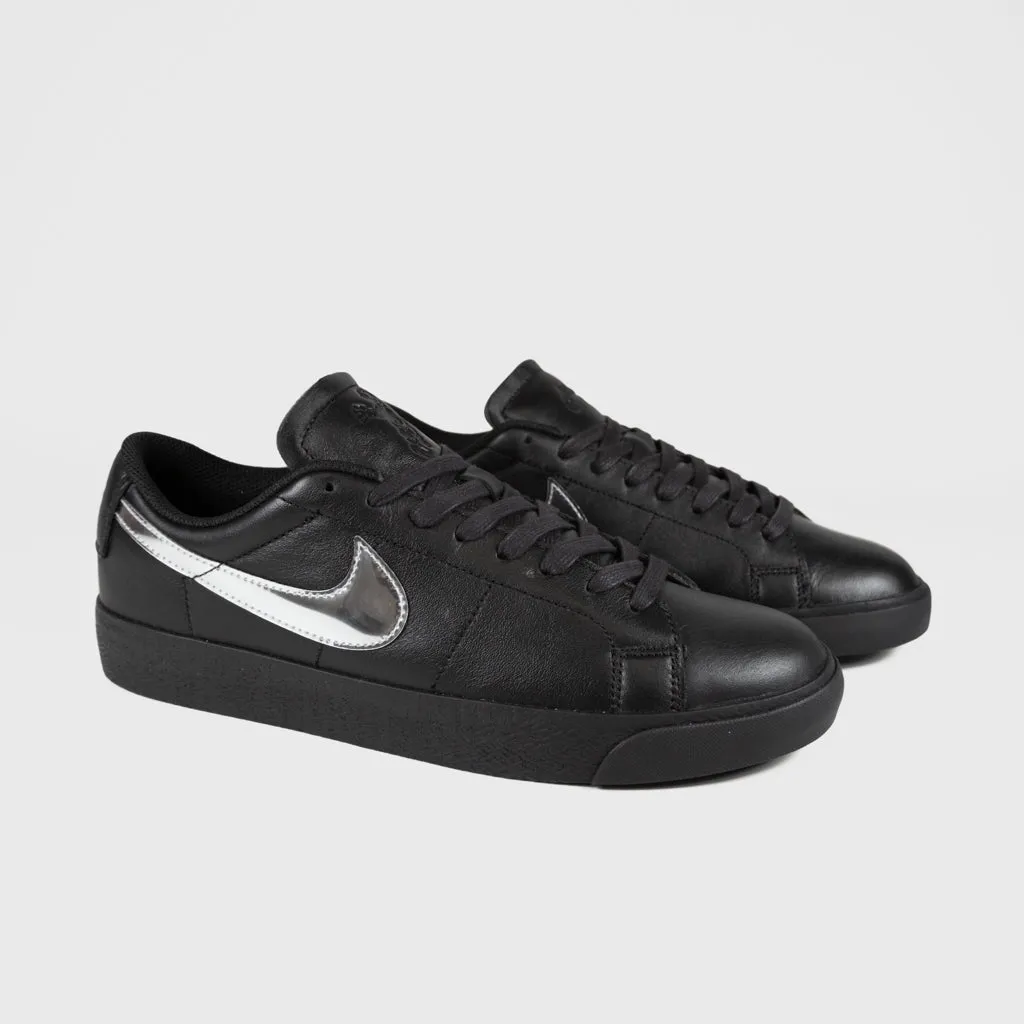 Nike SB - 'Dancer' Blazer Low Shoes - Black / Metallic Silver - Black