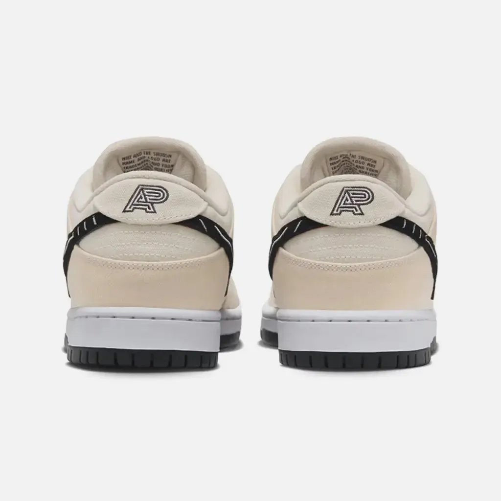 Nike SB - Dunk Low Pro Shoes (UK ONLY - ONE PAIR PER CUSTOMER) - Fossil / Black - Sail