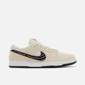 Nike SB - Dunk Low Pro Shoes (UK ONLY - ONE PAIR PER CUSTOMER) - Fossil / Black - Sail