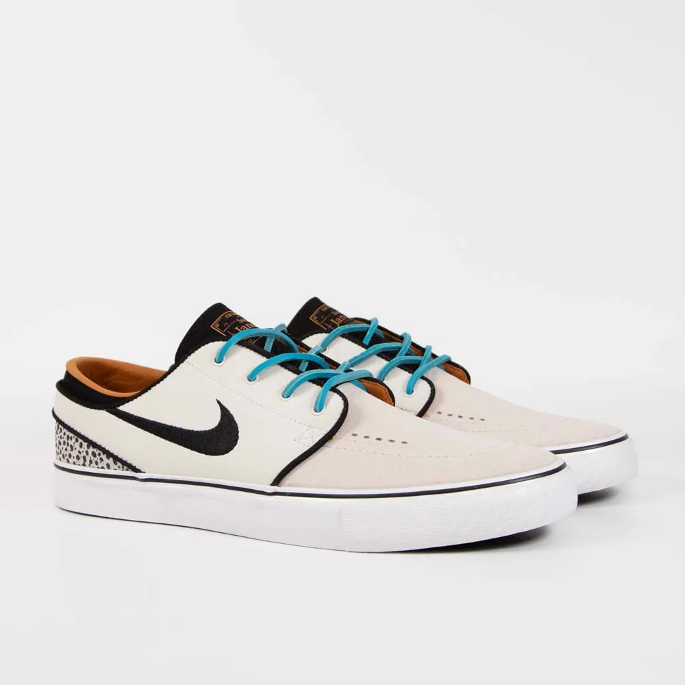 Nike SB - (GS - Youth) Stefan Janoski SE 'Olympic Safari' Shoes - Phantom / Black - Black - Monarch