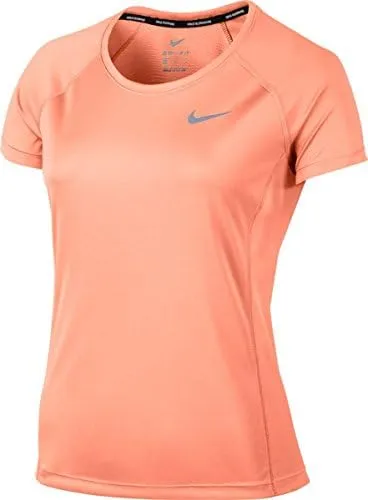 Nike Women's Dri-Fit Miler T Shirt - Peach