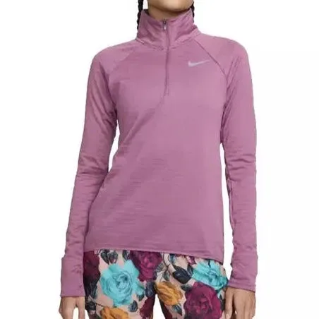 Nike Women's Therma Element Half Zip Top - Purple