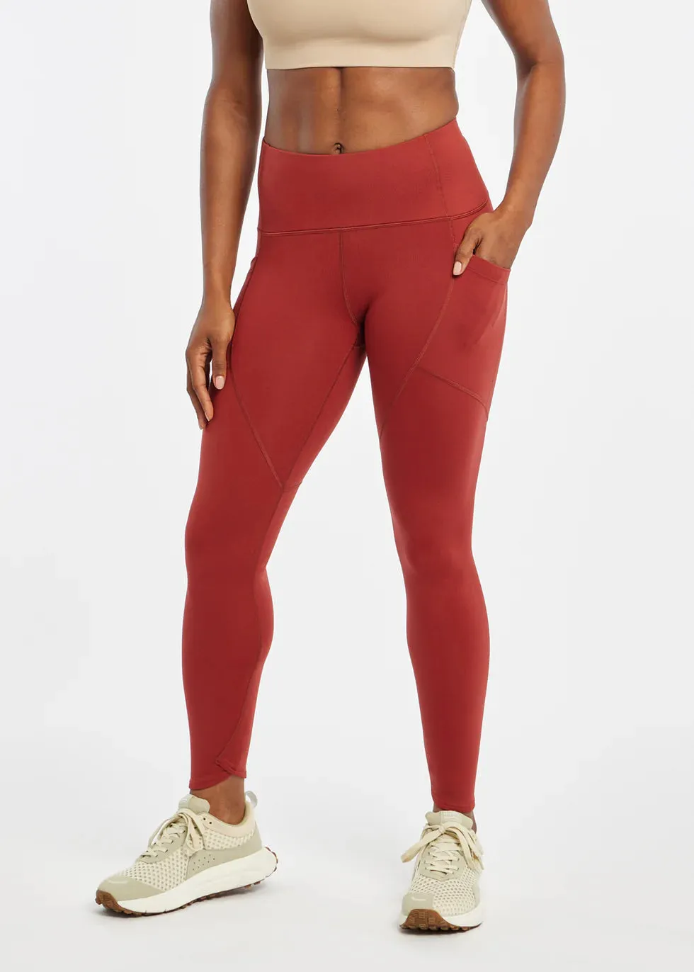 Oiselle | Flyout Tights | Women's | Redwood