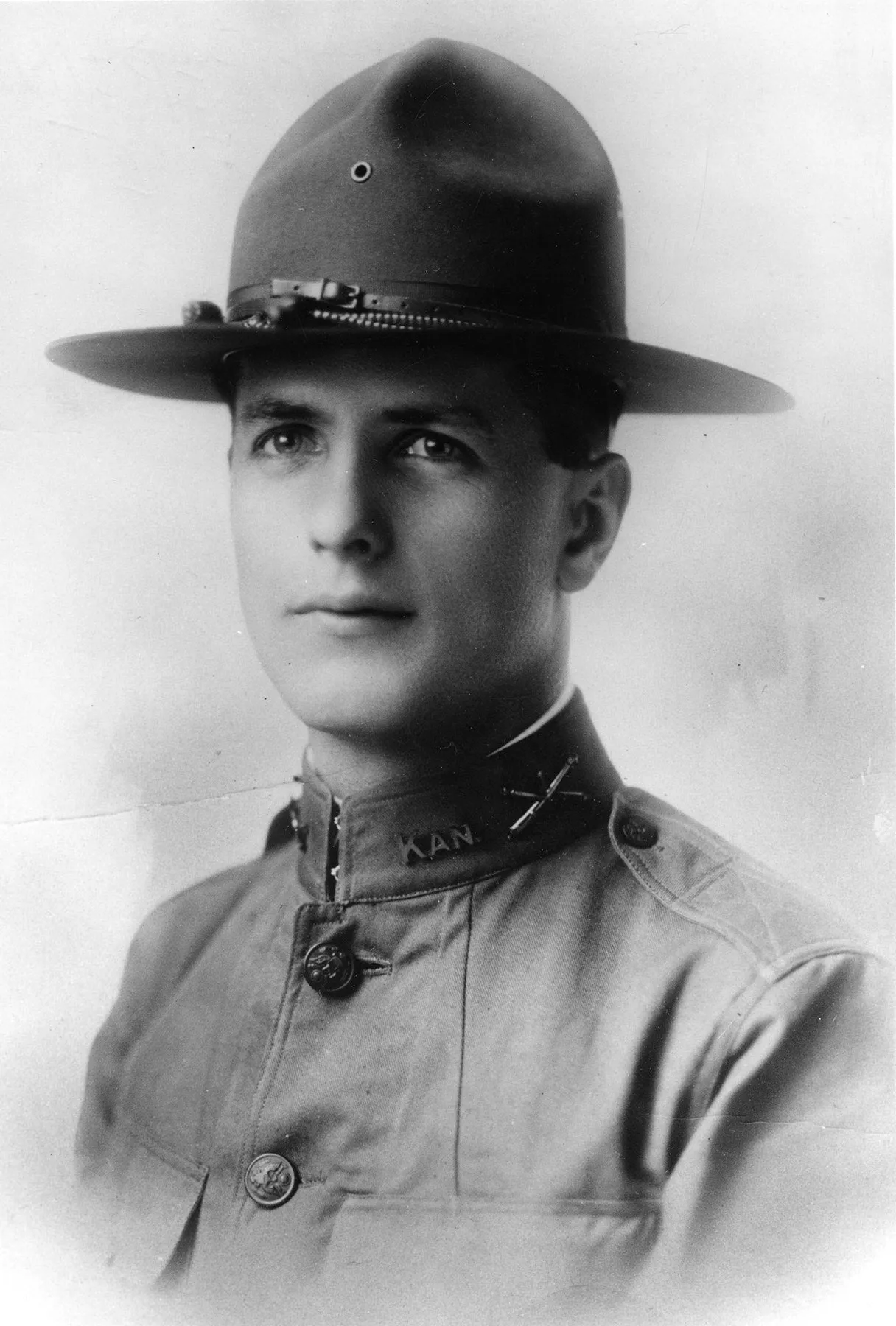 Original U.S. WWI 50th Aero Squadron Framed Yardlong Portrait Featuring Medal of Honor Recipient Lt. Erwin R. Bleckley, Finder of “The Lost Battalion”