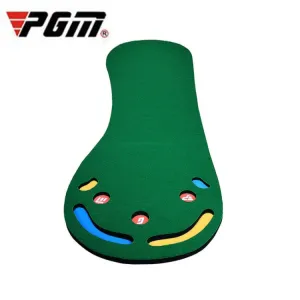 PGM GL002 Indoor Golf Putting Trainer Big Feet Mini Golf Practice Blanket, Style:Woolen Blanket