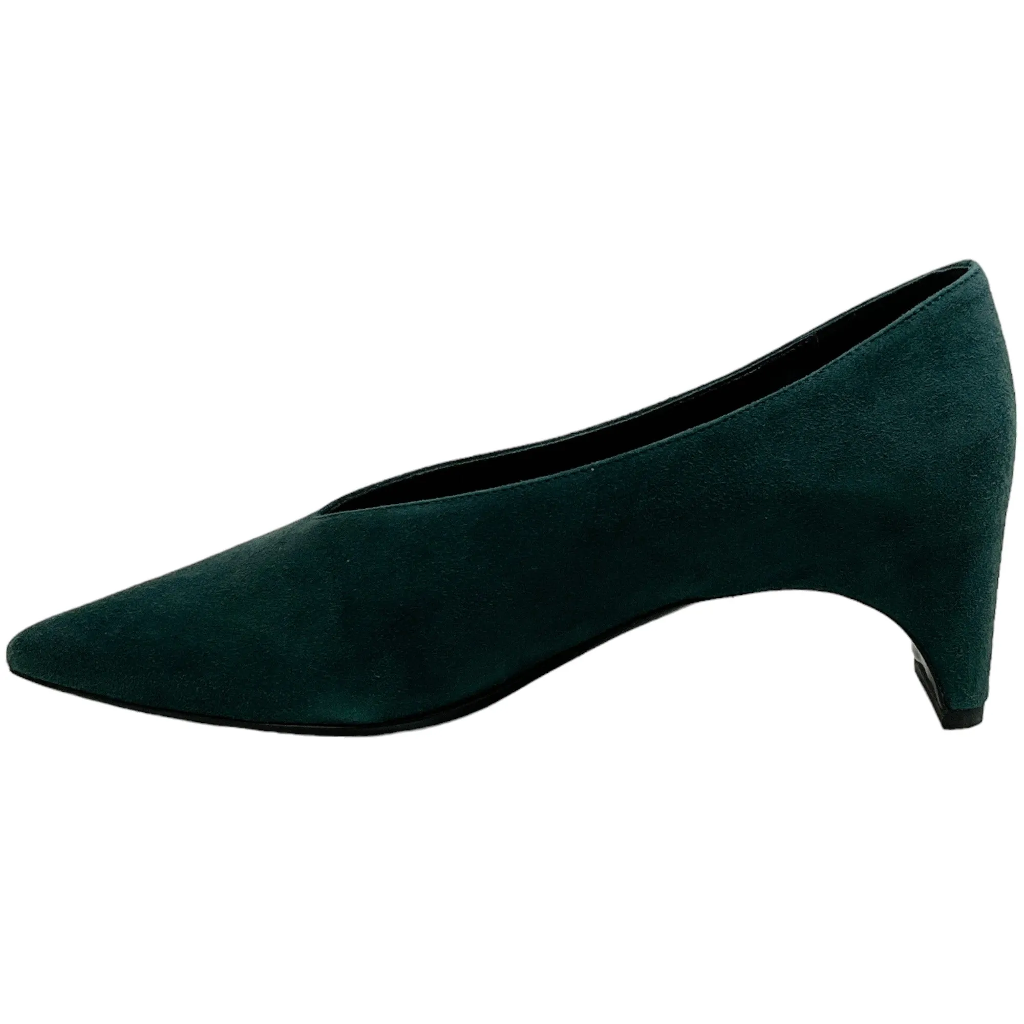 Pierre Hardy Petrol Suede Diane Pumps