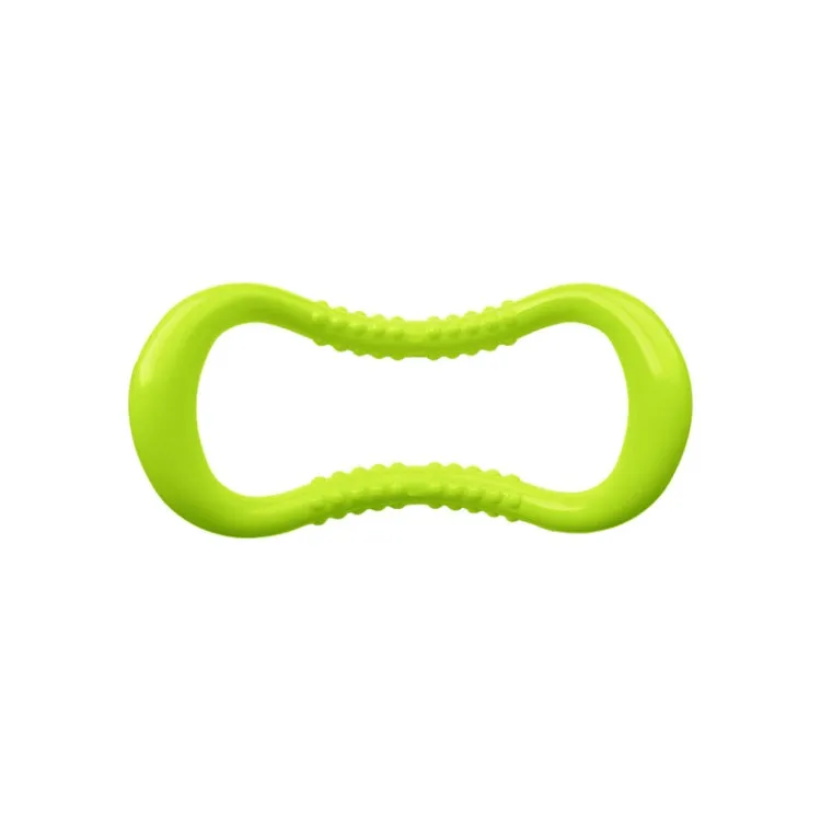 PP Double Massage Point Yoga Circle Fascia Stretching Ring Pilates Resistance Ring(Green)