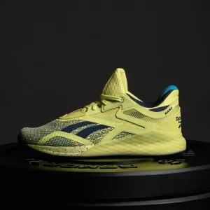 Reebok - Nano X - Men's - Chartreuse/Vector Navy/White