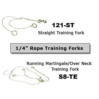 Rope Training Forks, Straight