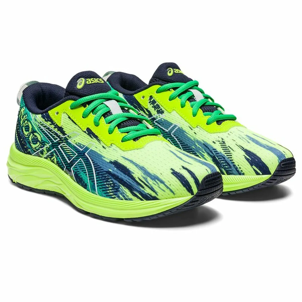 Running Shoes for Kids Asics Gel-Noosa Tri 13 GS Lime green