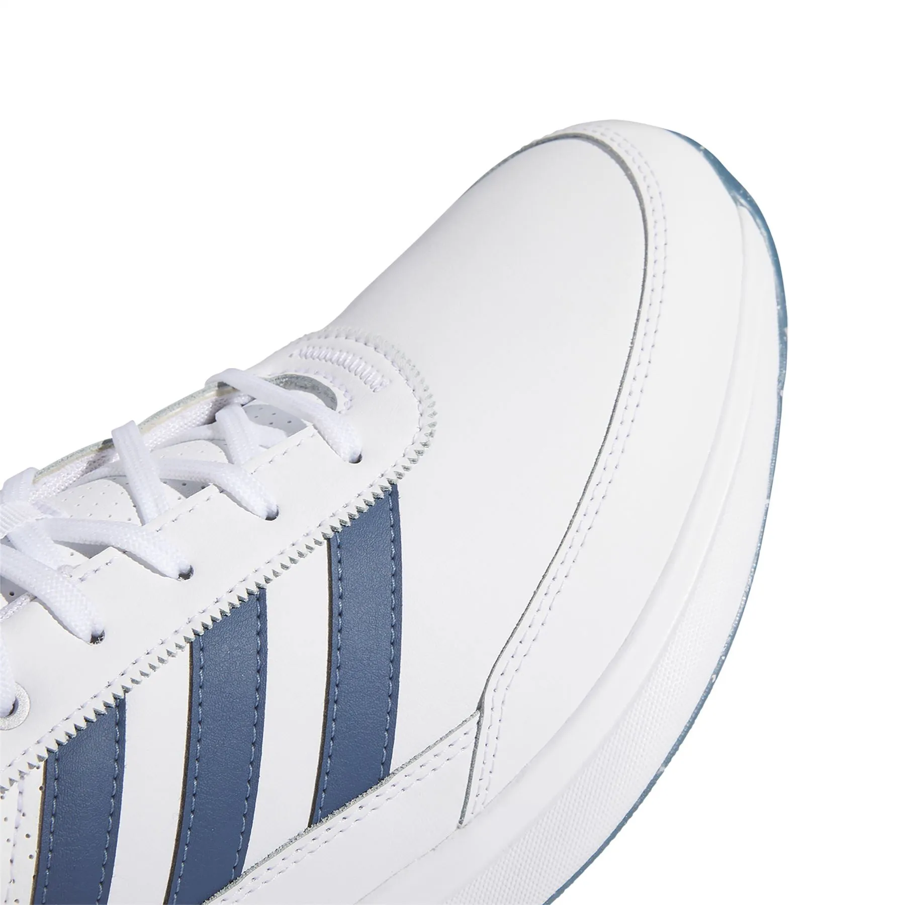 S2G Spikeless Leather 24 Golf Shoes White/Navy - 2024