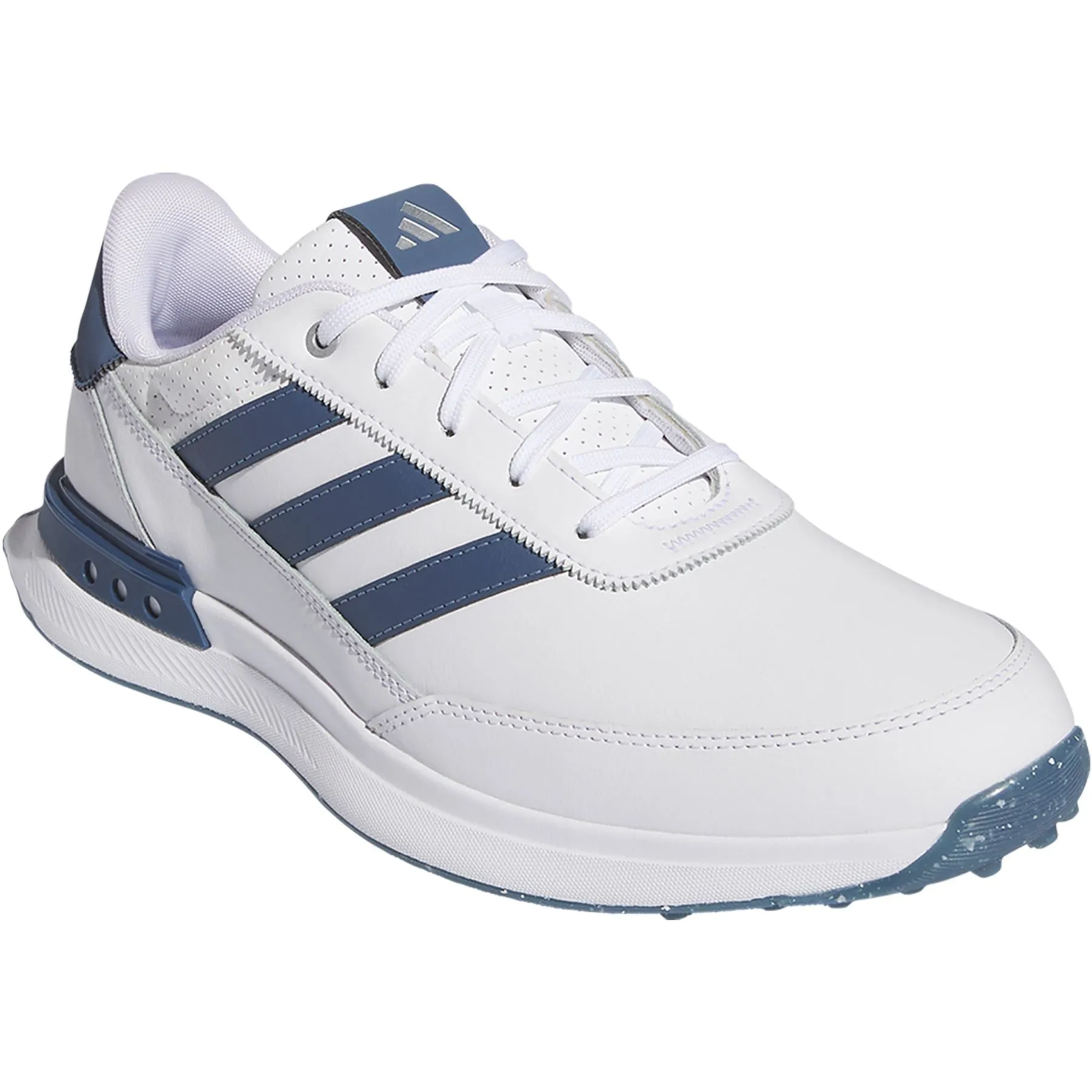 S2G Spikeless Leather 24 Golf Shoes White/Navy - 2024