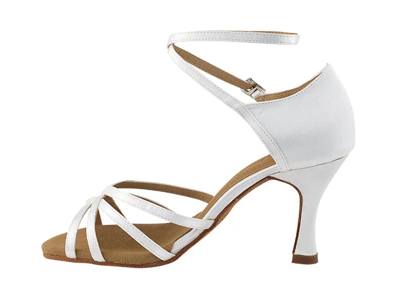 Sera Series Ivory Satin Dance Sandal